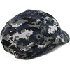 image:imageTrendy Apparel Shop Captain Anchor Embroidered Soft Crown 100 Brushed Cotton CapNavy Digital Camo