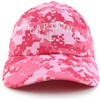 image:imageTrendy Apparel Shop Captain Anchor Embroidered Soft Crown 100 Brushed Cotton CapPink Digital Camo