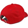 image:imageTrendy Apparel Shop Captain Anchor Embroidered Soft Crown 100 Brushed Cotton CapRed
