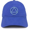 image:imageTrendy Apparel Shop Alcoholics Anonymous Soft Crown 100 Brushed Cotton CapRoyal