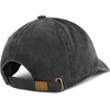 image:imageBesties Embroidered Pigment Dyed Low Profile Cotton Baseball CapBlack