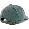 image:imageBesties Embroidered Pigment Dyed Low Profile Cotton Baseball CapOlive Navy