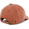 image:imageBesties Embroidered Pigment Dyed Low Profile Cotton Baseball CapOrange