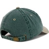 image:imageBesties Embroidered Pigment Dyed Low Profile Cotton Baseball CapSpruce Khaki