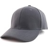 image:imageBig Size Oversized Plain Structured Fitted Baseball CapCharcoal