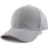 image:imageBig Size Oversized Plain Structured Fitted Baseball CapGrey