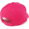 image:imagePlain Infants Size Structured Adjustable Baseball CapFuchsia