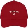 image:imageTrendy Apparel Shop Women Up Embroidered Cap Premium Cotton Dad HatRed