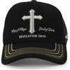 image:imageTrendy Apparel Shop 3D Christ King of Kings Embroidered Jesus Christian Ball CapBlack Black 1