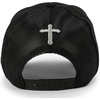 image:imageTrendy Apparel Shop 3D Christ King of Kings Embroidered Jesus Christian Ball CapBlack Black 1