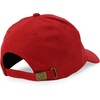 image:imageTrendy Apparel Shop Plain Faux Suede Leather Adjustable Structured Baseball CapRed 1