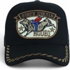 image:imageTrendy Apparel Shop Rodeo Horse Embroidered Mesh Back Baseball CapBlack Black 5