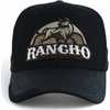 image:imageTrendy Apparel Shop Rodeo Horse Embroidered Mesh Back Baseball CapBlack Black 6