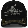 image:imageTrendy Apparel Shop Rodeo Horse Embroidered Mesh Back Baseball CapBlack Black 8