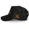image:imageTrendy Apparel Shop Rodeo Horse Embroidered Mesh Back Baseball CapBlack Black 9