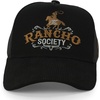 image:imageTrendy Apparel Shop Rodeo Horse Embroidered Mesh Back Baseball CapBlack Black 9