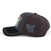 image:imageTrendy Apparel Shop Rodeo Horse Embroidered Mesh Back Baseball CapCharcoal Black 4