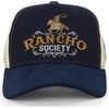 image:imageTrendy Apparel Shop Rodeo Horse Embroidered Mesh Back Baseball CapNavy Charcoal 9