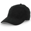 image:imageTrendy Apparel Shop Plain Faux Suede Leather Adjustable Structured Baseball CapBlack 1