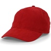 image:imageTrendy Apparel Shop Plain Faux Suede Leather Adjustable Structured Baseball CapRed 1