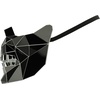 image:imageTrendy Apparel Shop Mirror Phantom Half Mask Costume AccessoryBlack 1