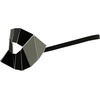 image:imageTrendy Apparel Shop Mirror Phantom Half Mask Costume AccessoryBlack 2