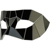 image:imageTrendy Apparel Shop Mirror Phantom Half Mask Costume AccessoryBlack 2