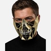 image:imageTrendy Apparel Shop Mirror Phantom Half Mask Costume AccessoryGold 1
