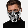 image:imageTrendy Apparel Shop Mirror Phantom Half Mask Costume AccessorySilver 1