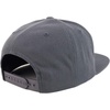 image:imageTrendy Apparel Shop Old English Gold E Embroidered Snapback Flatbill Baseball CapCharcoal