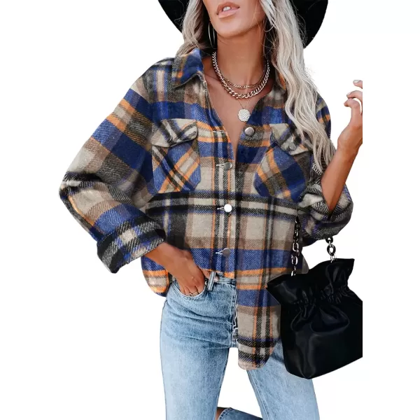 imageAstylish Women Corduroy Shirts Casual Long Sleeve Button Down Blouses TopV Cool Blue