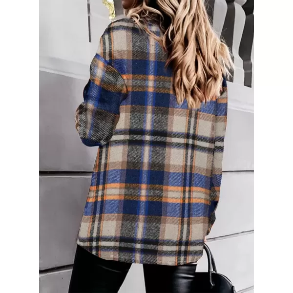 imageAstylish Women Corduroy Shirts Casual Long Sleeve Button Down Blouses TopV Cool Blue