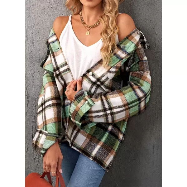 imageAstylish Women Corduroy Shirts Casual Long Sleeve Button Down Blouses TopV Green