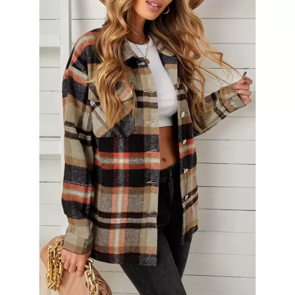 imageAstylish Women Corduroy Shirts Casual Long Sleeve Button Down Blouses TopV Khaki