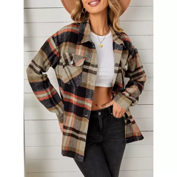 imageAstylish Women Corduroy Shirts Casual Long Sleeve Button Down Blouses TopV Khaki