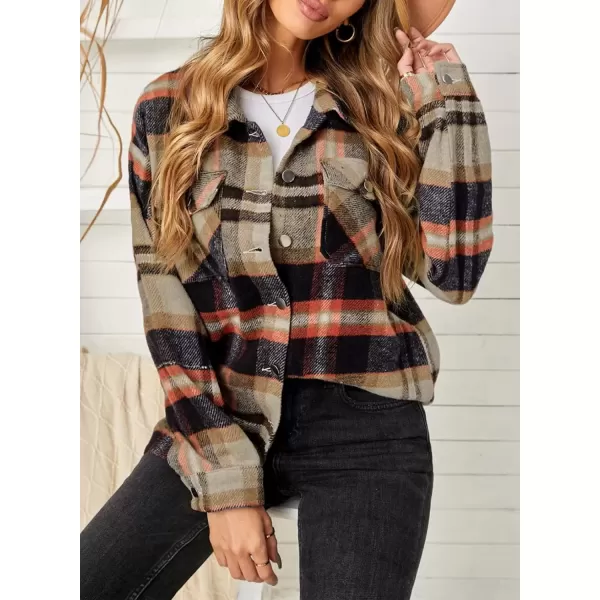 imageAstylish Women Corduroy Shirts Casual Long Sleeve Button Down Blouses TopV Khaki