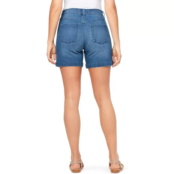imageGloria Vanderbilt Womens Amanda Basic Jean Short Frisco