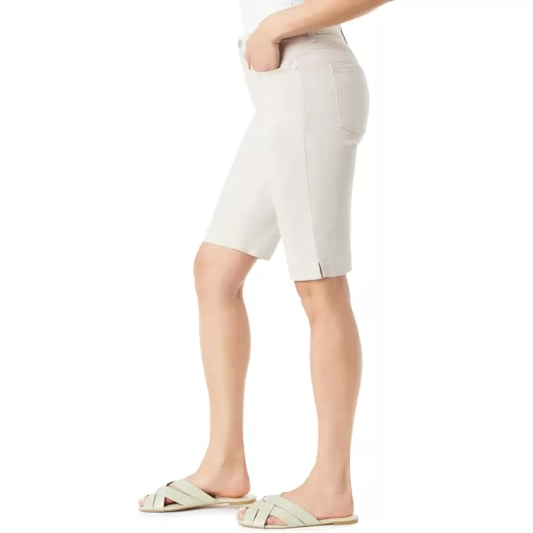 imageGloria Vanderbilt Womens Amanda Bermuda High Rise Short StandardStonewood