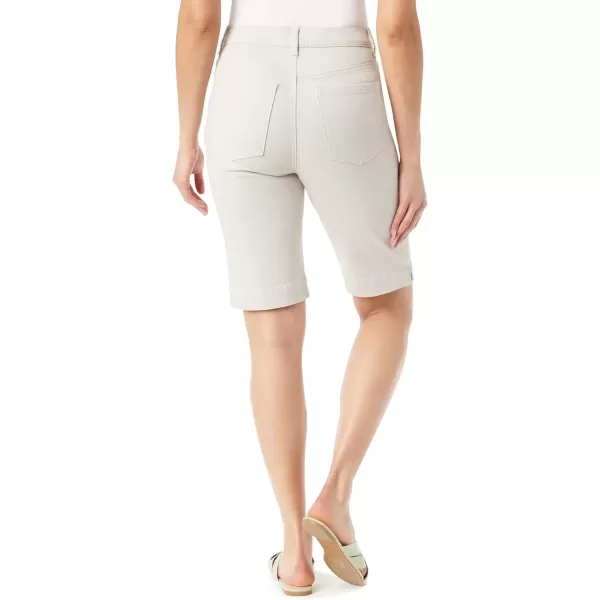 imageGloria Vanderbilt Womens Amanda Bermuda High Rise Short StandardStonewood