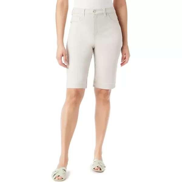imageGloria Vanderbilt Womens Amanda Bermuda High Rise Short StandardStonewood