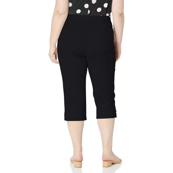 imageGloria Vanderbilt Womens Avery Pull on CapriRinse  Button Hem