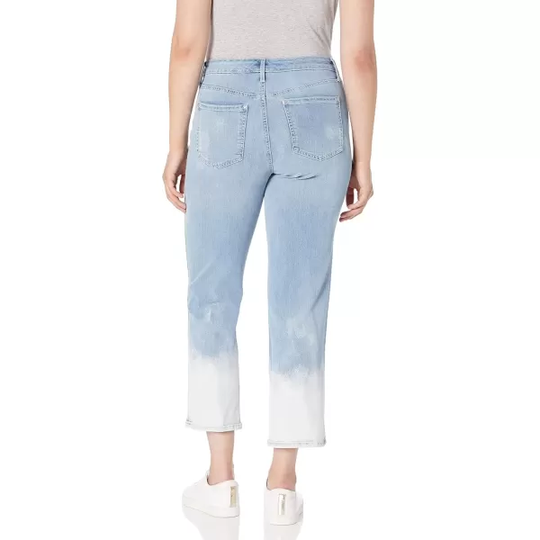 imageGloria Vanderbilt Womens Mid Rise Straight Leg Crop Length JeanBrooks Indigo Cloud