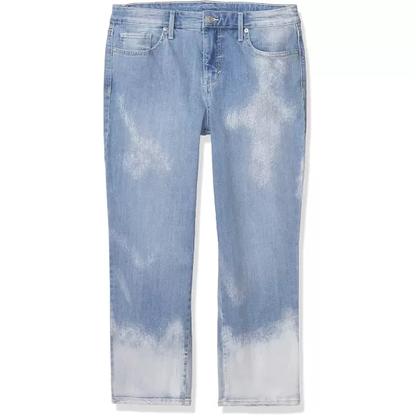 imageGloria Vanderbilt Womens Mid Rise Straight Leg Crop Length JeanBrooks Indigo Cloud