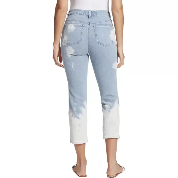 imageGloria Vanderbilt Womens Mid Rise Straight Leg Crop Length JeanBrooks Indigo Cloud