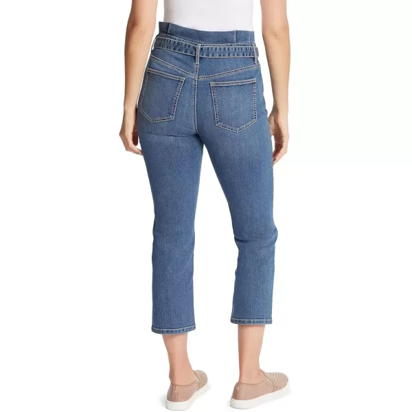 imageGloria Vanderbilt Womens Paperbag Straight Leg Cropped JeanHartford