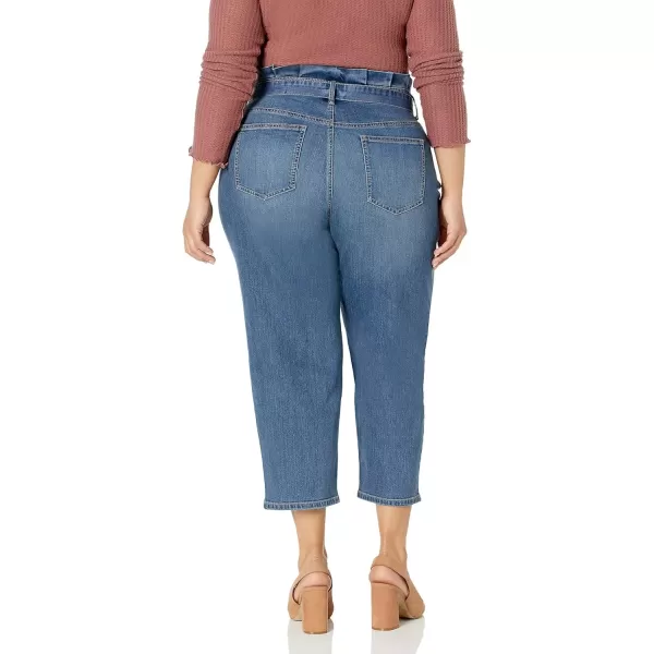 imageGloria Vanderbilt Womens Paperbag Straight Leg Cropped JeanHartford