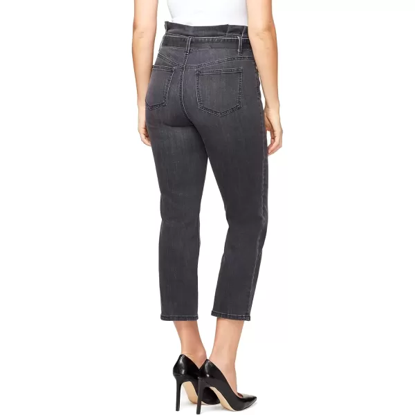 imageGloria Vanderbilt Womens Paperbag Straight Leg Cropped JeanRockford