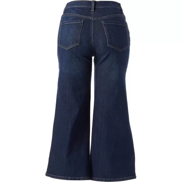 imageGloria Vanderbilt Womens Petite Amanda Wide Leg Crop Length JeanMadison