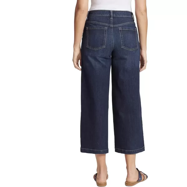 imageGloria Vanderbilt Womens Petite Amanda Wide Leg Crop Length JeanMadison