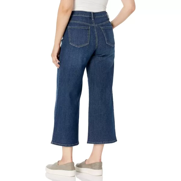 imageGloria Vanderbilt Womens Petite Amanda Wide Leg Crop Length JeanMadison